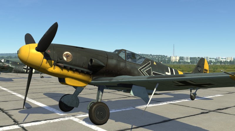 Памятник Мессершмитт bf 109