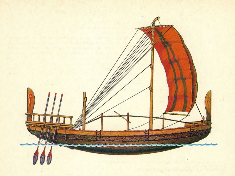 Финикийский корабль