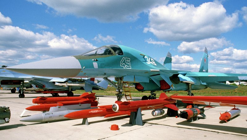 Су-34 вооружение