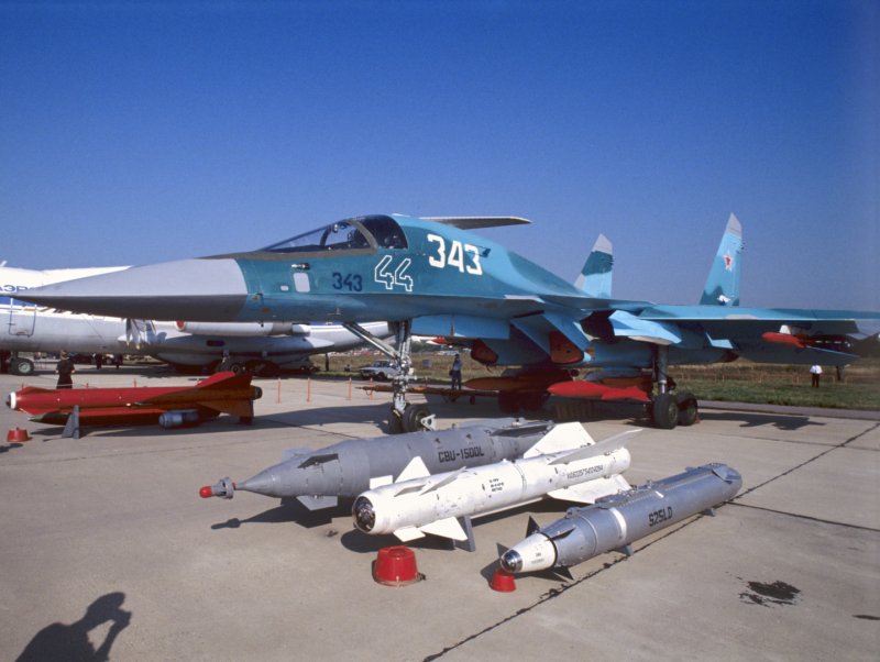 Подвесное вооружение Су-34