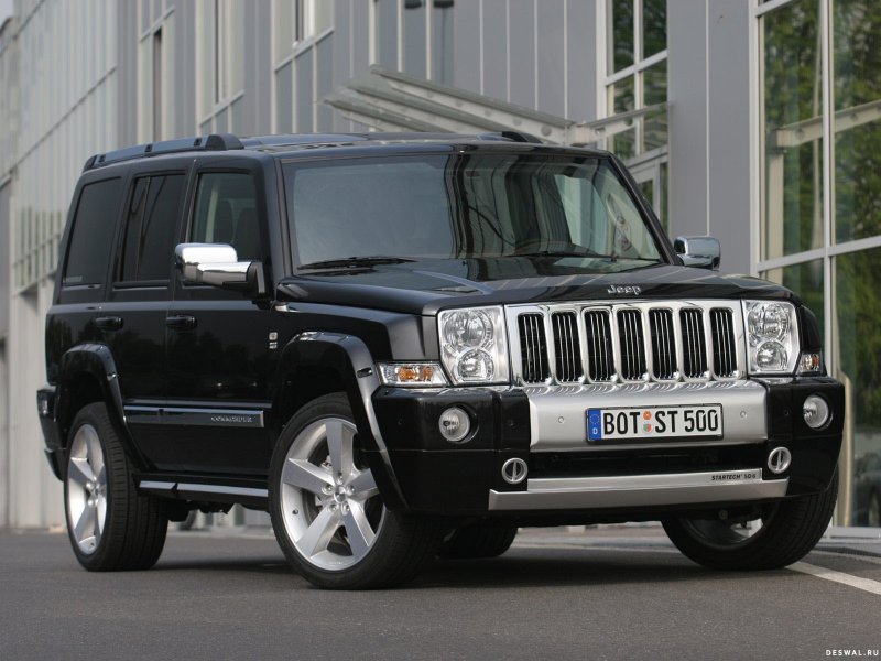 Jeep Commander черный
