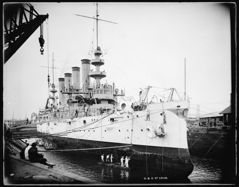 Броненосный крейсер USS Вашингтон