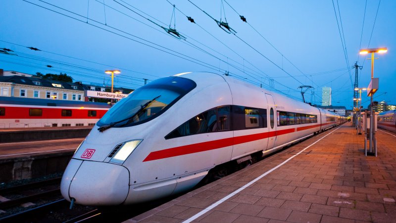 Поезда в Германии INTERCITYEXPRESS (Ice