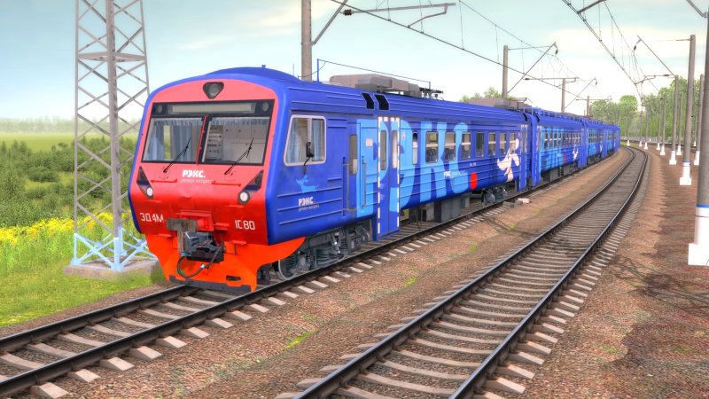 Электропоезд эд4м РЭКС