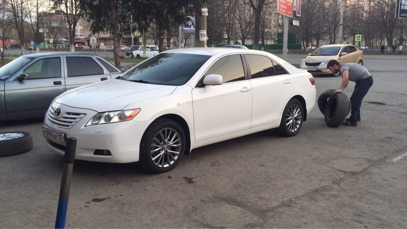 Toyota Camry v40 салон