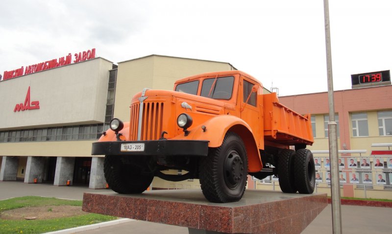 Завод МАЗ В Минске
