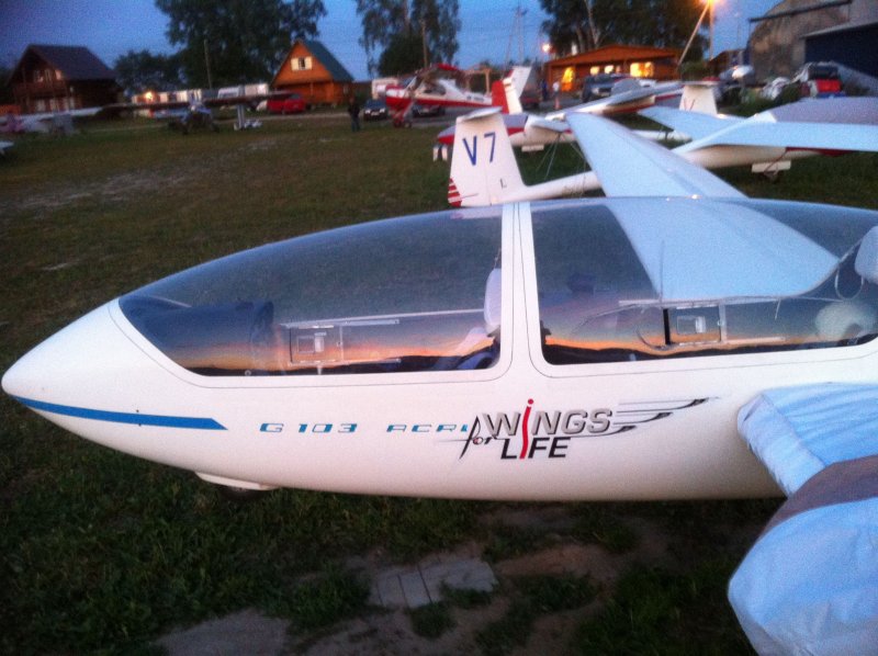 Планер g103 Twin Astir