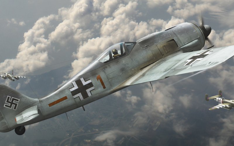 FW-190 В Северной Африке