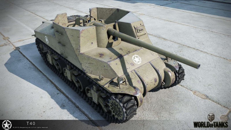 Танк т40 WOT