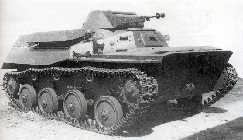 Плавающий танк т-40