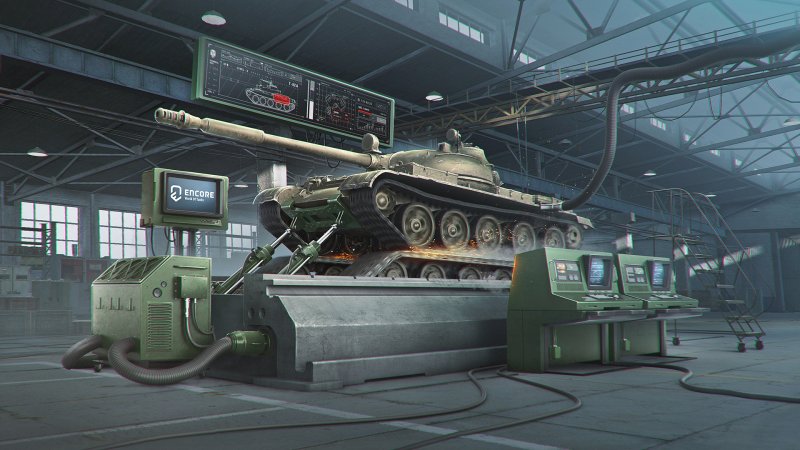 World of Tanks движок encore
