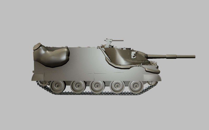 Британская пт САУ Excalibur