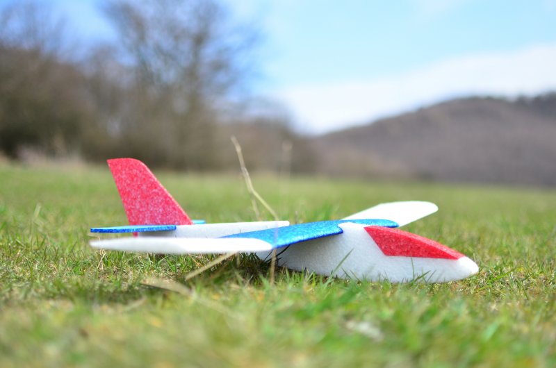 Радиоуправляемый планер TOPRC Lightning v1 (Propeller Power System) 1500mm RTF 2.4GHZ 4-Ch Lipo