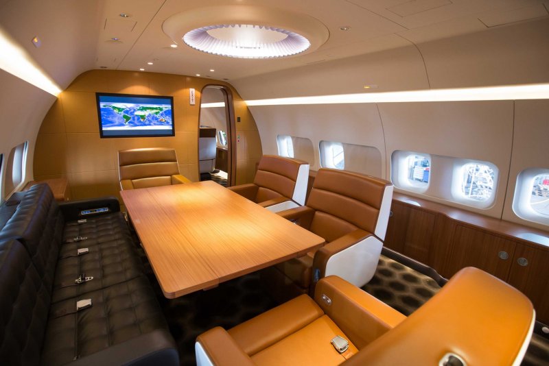 Boeing Business Jet (BBJ) салон