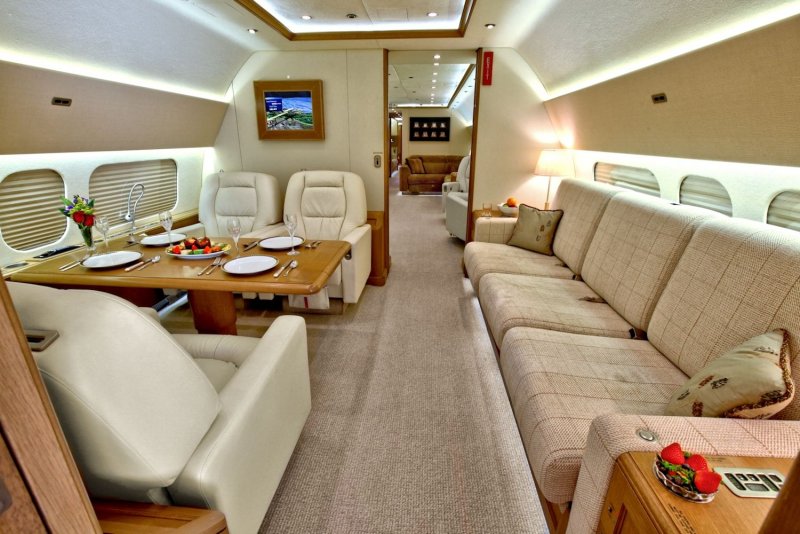 Boeing Business Jet (BBJ) салон