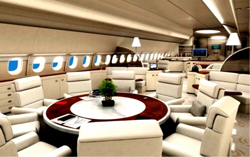 Boeing Business Jet (BBJ) салон