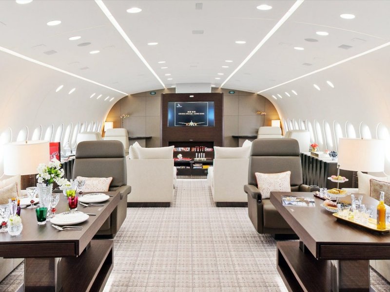 Boeing Business Jet (BBJ) салон