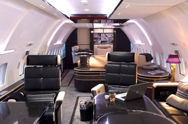 Boeing Business Jet (BBJ) салон