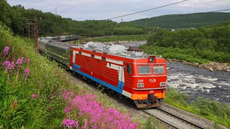 Электровоз эп1 Кандалакша