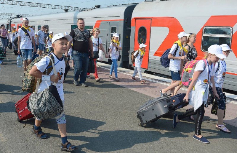 Железнодорожный транспорт пассажиры