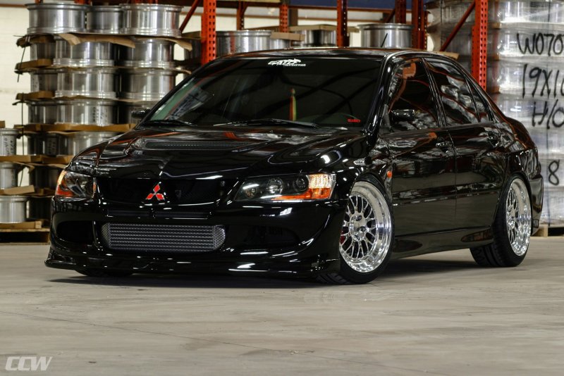 Mitsubishi Evolution 8 Black