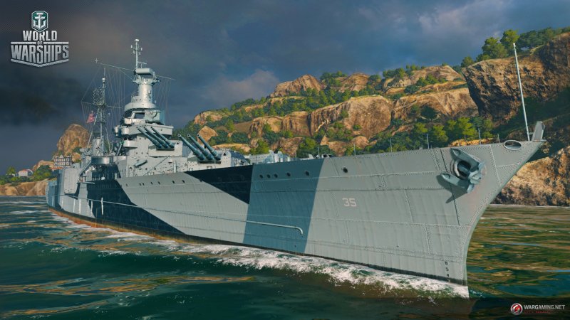 Крейсер Индианаполис World of Warships