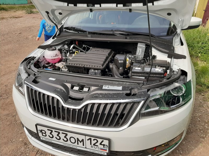Капот Skoda Rapid 2020