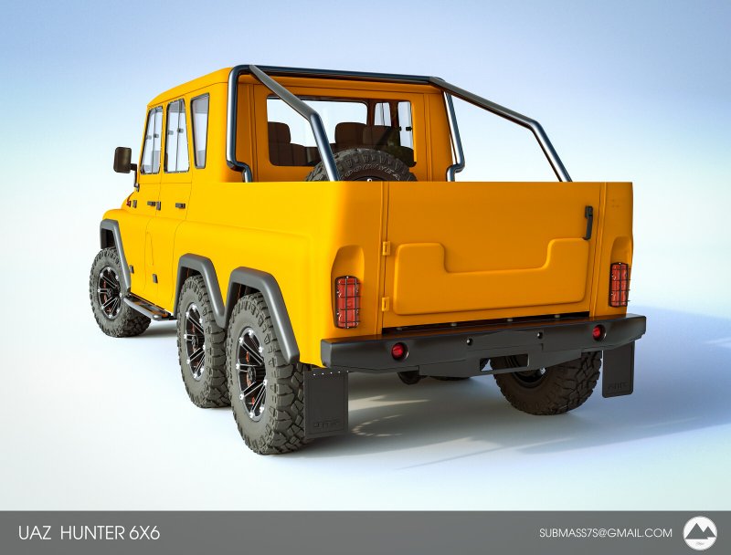 УАЗ Хантер пикап 4x4