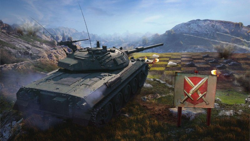 WZ 120 1g ft Blitz камуфляж