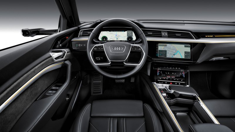 Audi e-tron 2020 салон