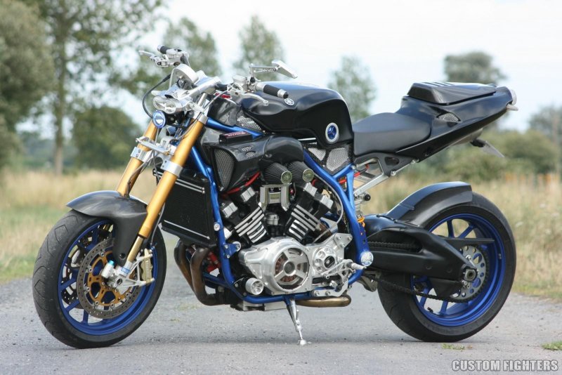 Ямаха v Max 1200 Street Custom