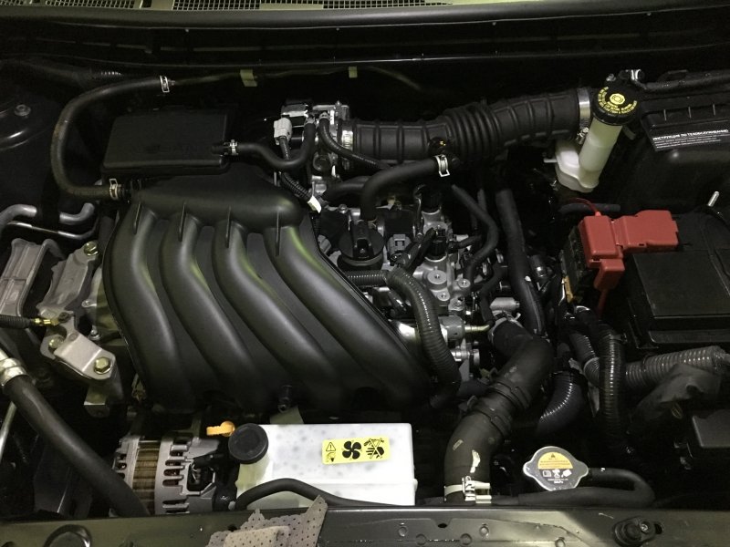 Nissan Juke под капотом