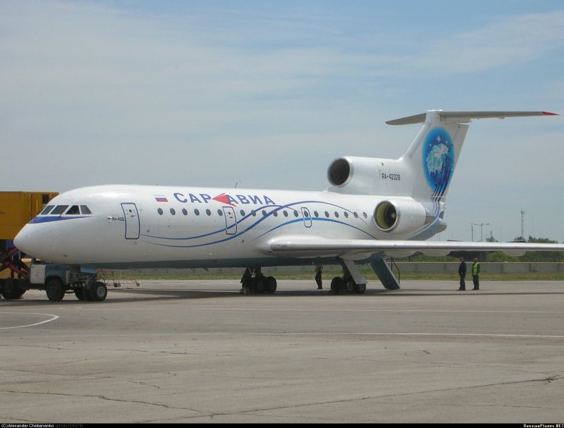 Як-42 пассажирский самолёт