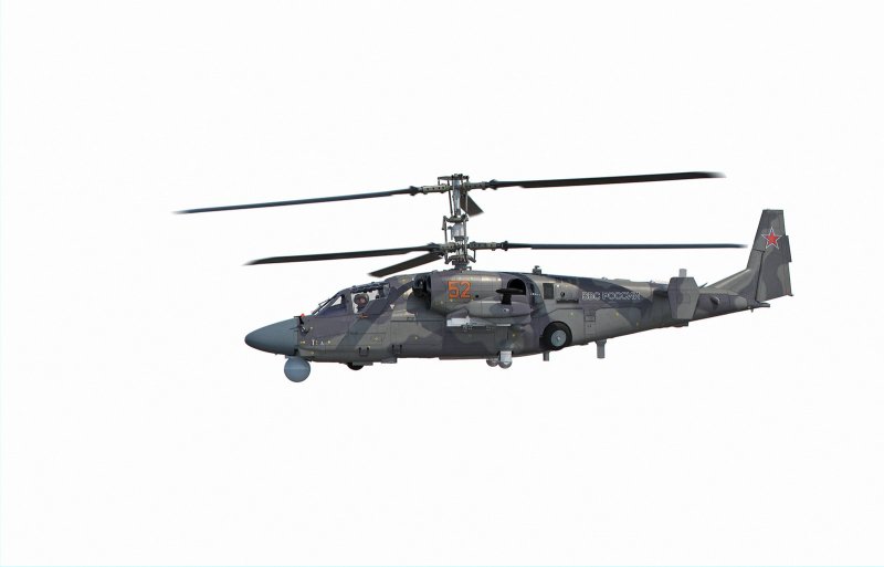 Ка-52 вертолёт сбоку