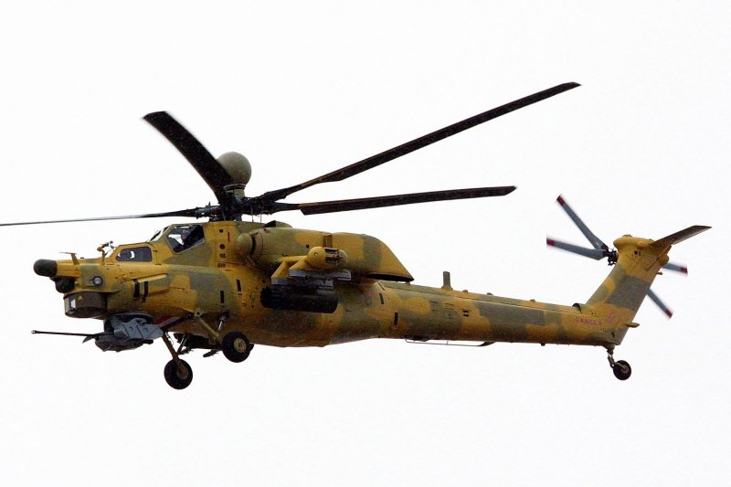 Боевой вертолет ми-28нэ