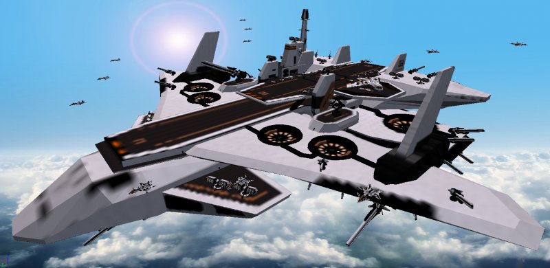 Helicarrier самолет