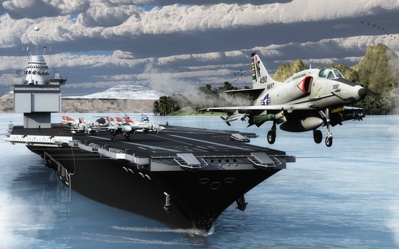 Персидский залив (15 января 2016 года), USS Harry s. Truman (CVN 75).