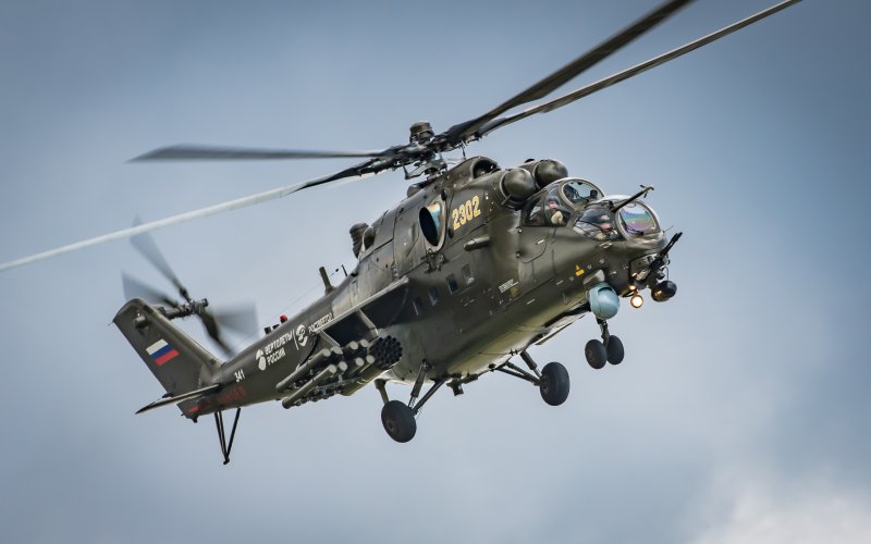Вертолет "ми-24а"