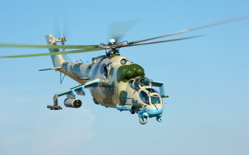 Вертолет "ми-24а"