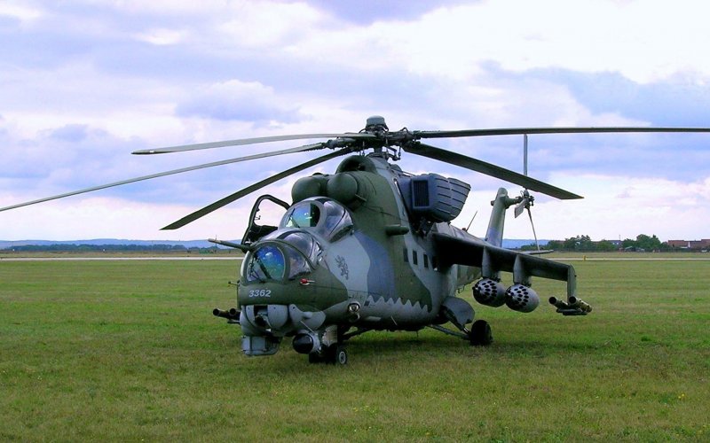 Вертолет "ми-24а"