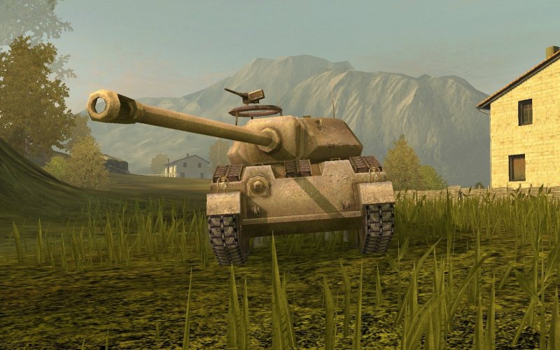 Танк из World of Tanks Blitz