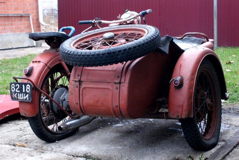 Мотоцикл Урал Spin Tires 2014