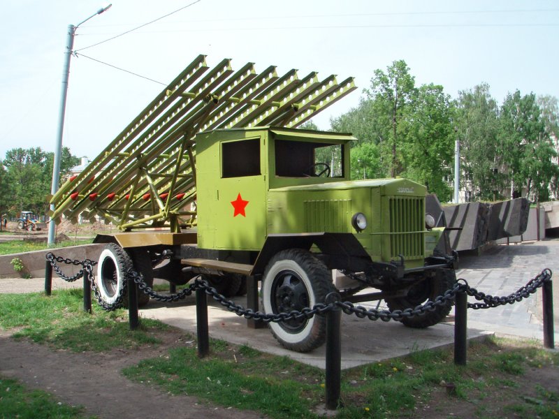 Катюша БМ-13 оружие