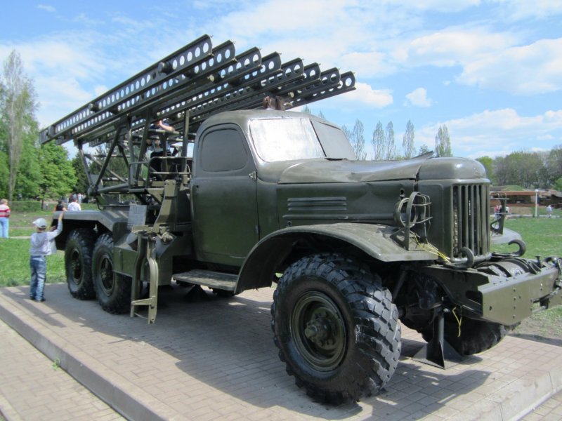 Катюша машина