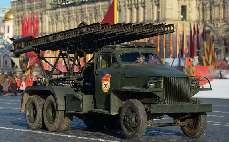 БМ-13 Катюша Боевая машина реактивной артиллерии