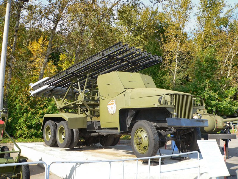 Катюша реактивный миномет БМ-13