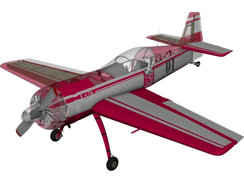 Су-26 на белом фоне