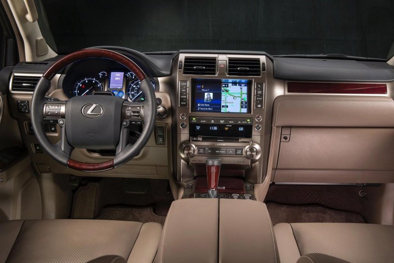 Lexus gx460 интерьер