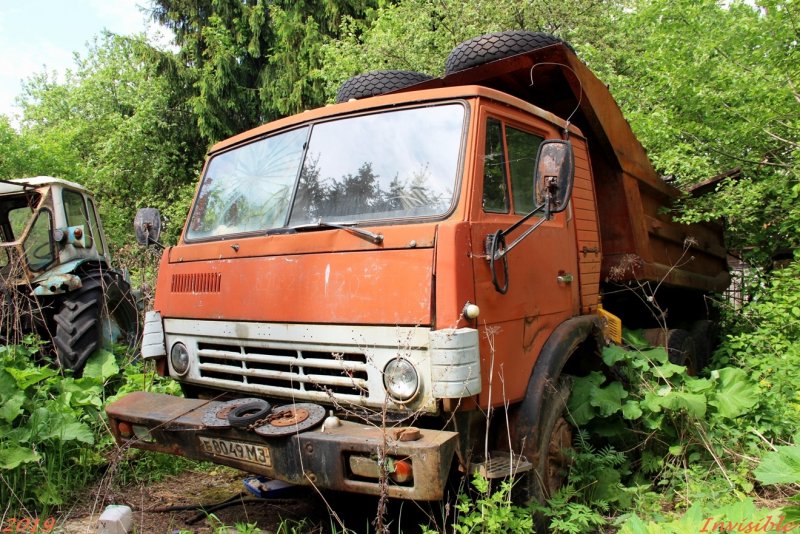 Старый КАМАЗ 5511