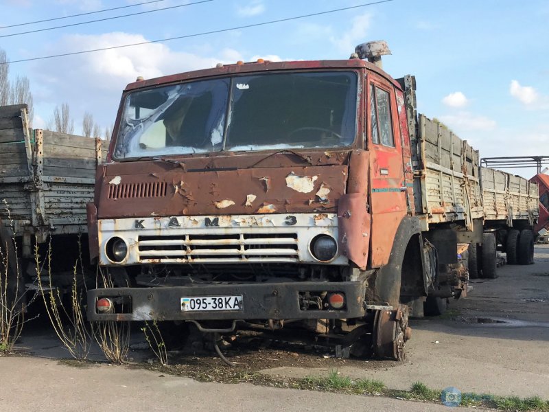 КАМАЗ 5320 заброшенный